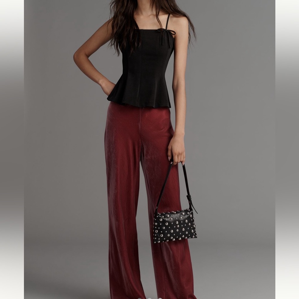 Anthropologie The Tilda Velvet Pants - Picture 2 of 3